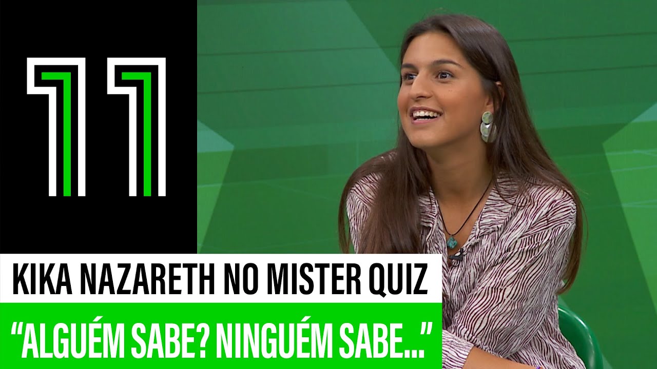 Kika Nazareth joga ao Mister Quiz!