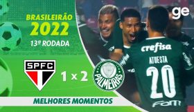 Vídeo: Palmeiras chegou aos 89′ a perder mas ainda bateu rival