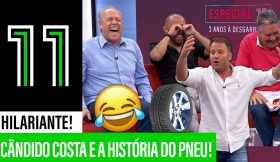 HILARIANTE! Cândido Costa e a História do PNEU! 😂