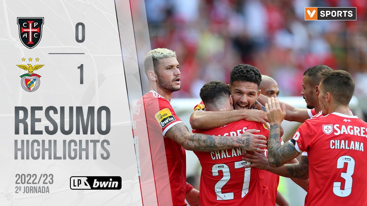 Highlights | Resumo: Casa Pia AC 0-1 Benfica (Liga 22/23 #2)