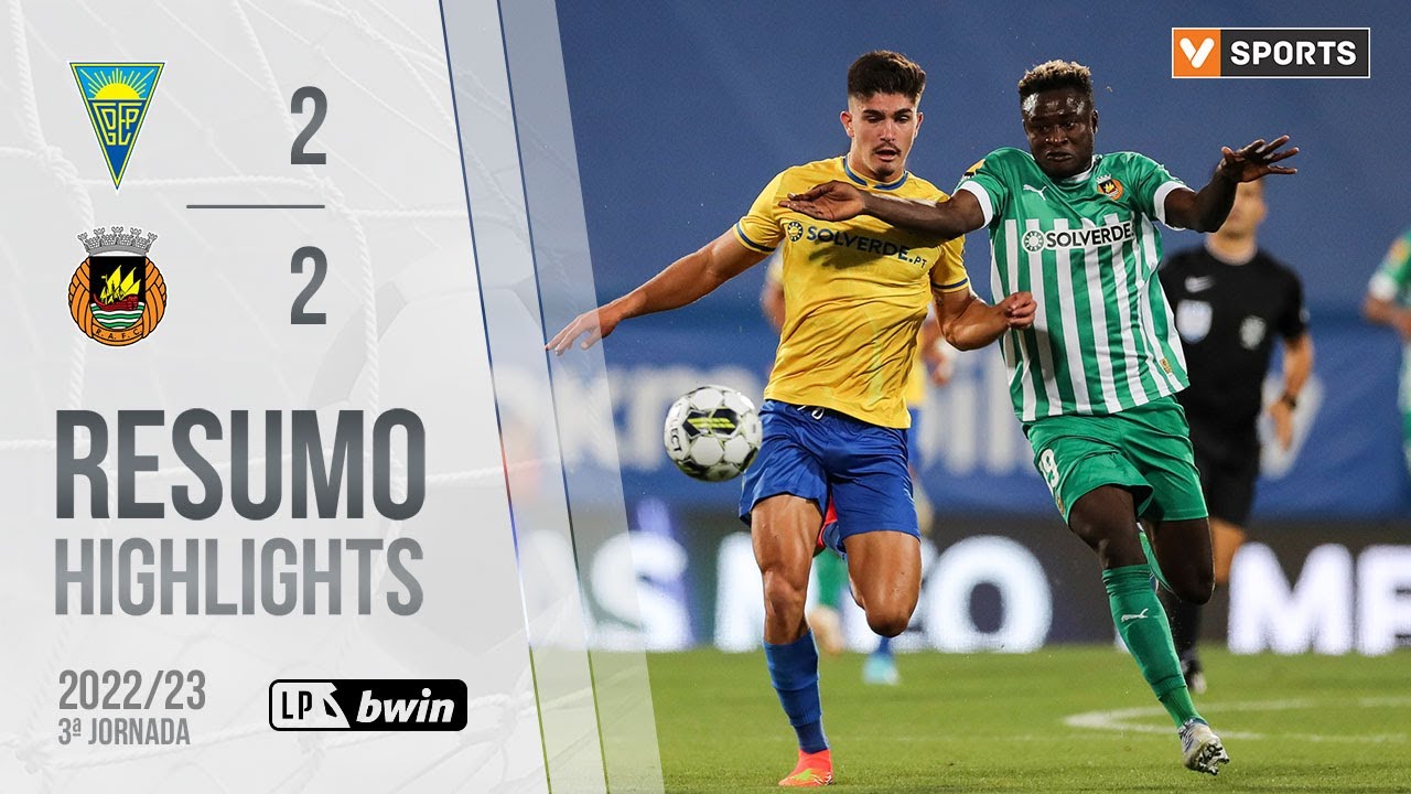 Highlights | Resumo: Estoril Praia 2-2 Rio Ave (Liga 22/23 #3)