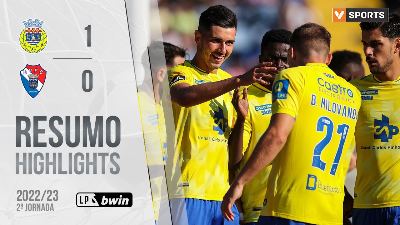 Highlights | Resumo: FC Arouca 1-0 Gil Vicente (Liga 22/23 #2)