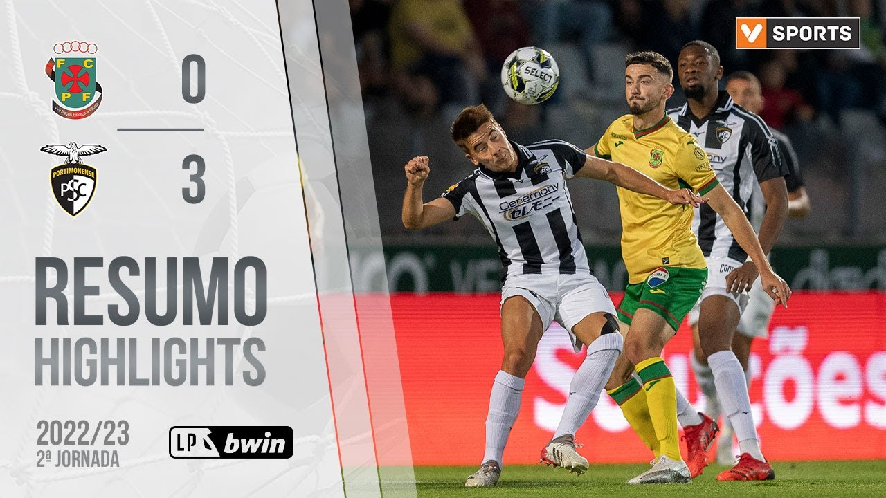 Highlights | Resumo: Paços de Ferreira 0-3 Portimonense (Liga 22/23 #2)