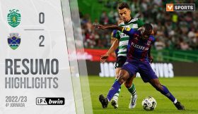 Highlights | Resumo: Sporting 0-2 Desp. Chaves (Liga 22/23 #4)