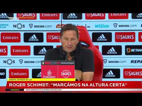 Vídeo: «Se pedi a Rui Costa para manter Gonçalo Ramos?» A resposta de Roger Schmidt