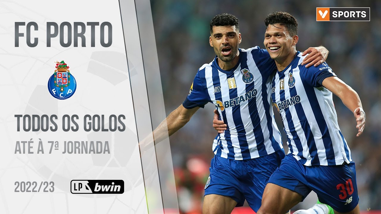 FC Porto: Golos até à 7.ª jornada (Liga 2022/2023)