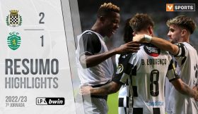 Highlights | Resumo: Boavista 2-1 Sporting (Liga 22/23 #7)