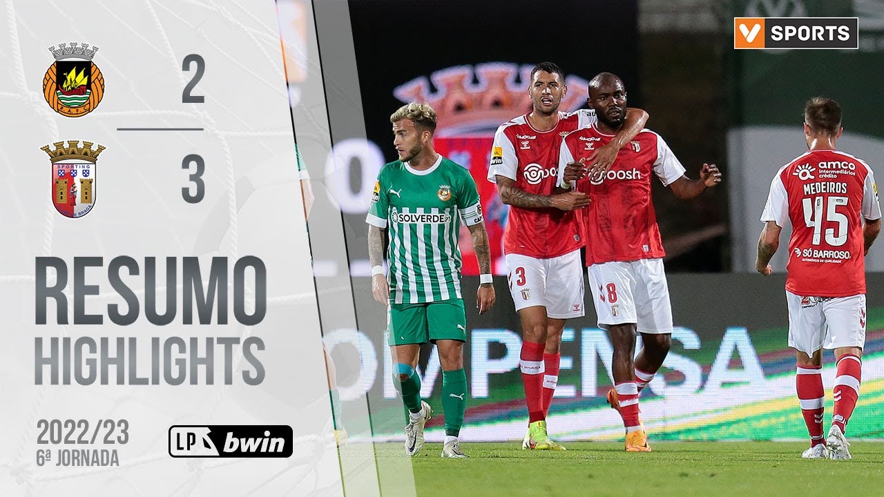 Highlights | Resumo: Rio Ave 2-3 SC Braga (Liga 22/23 #6)