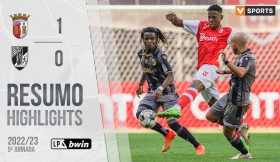 Highlights | Resumo: SC Braga 1-0 Vitória SC (Liga 22/23 #5)