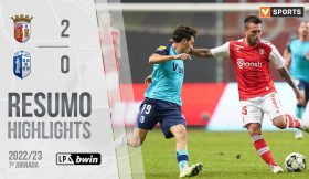 Highlights | Resumo: SC Braga 2-0 FC Vizela (Liga 22/23 #7)