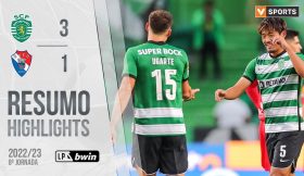 Highlights | Resumo: Sporting 3-1 Gil Vicente (Liga 22/23 #8)