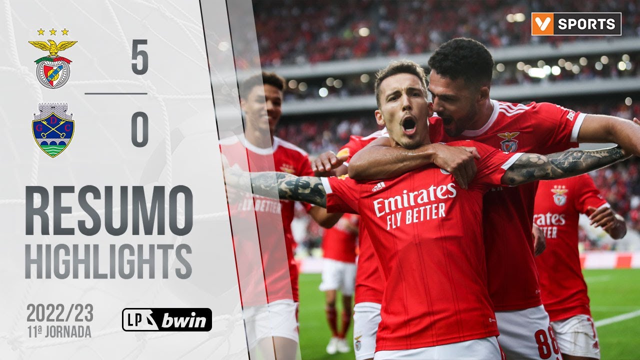 Highlights | Resumo: Benfica 5-0 Desp. Chaves (Liga 22/23 #11)