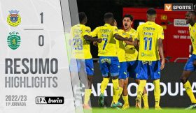 Highlights | Resumo: FC Arouca 1-0 Sporting (Liga 22/23 #11)