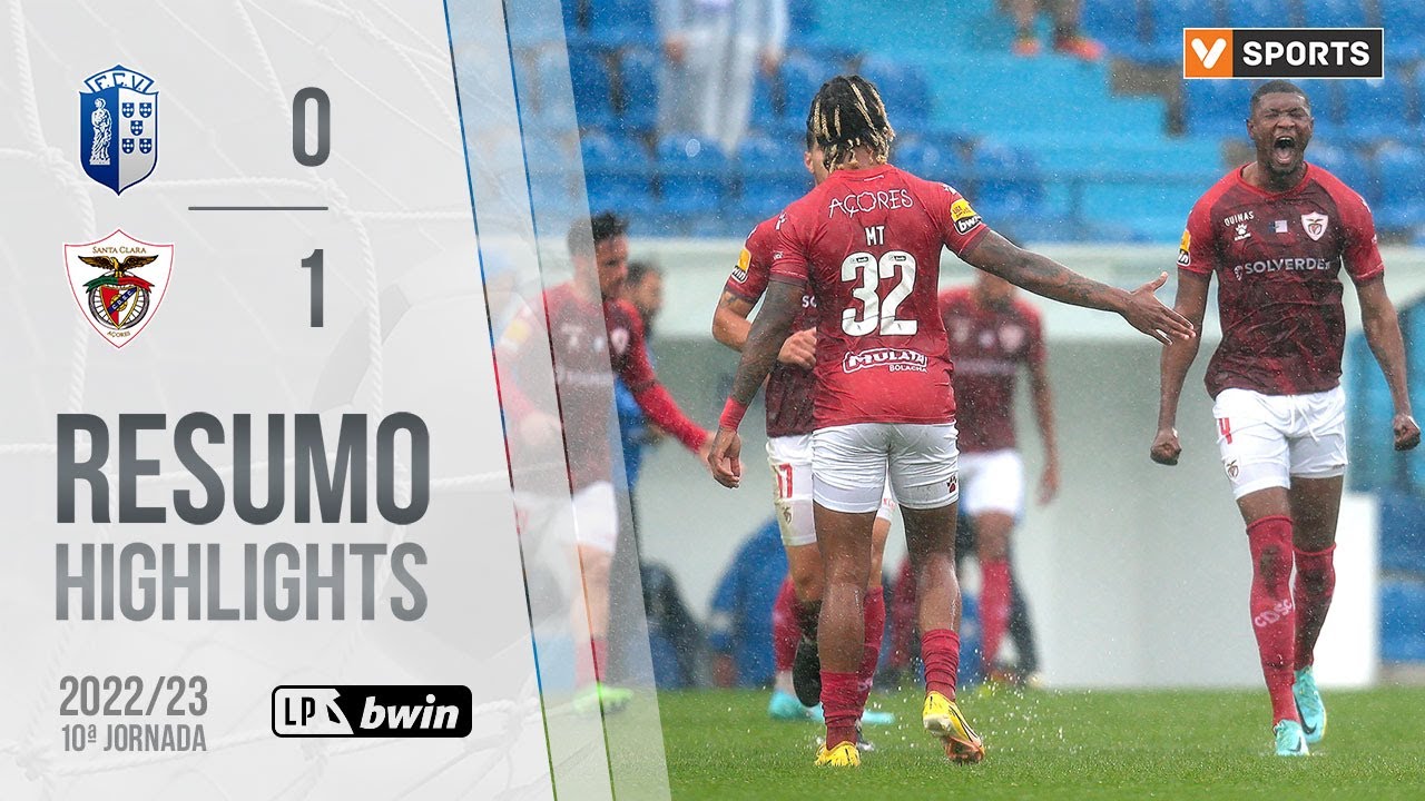 Highlights | Resumo: FC Vizela 0-1 Santa Clara (Liga 22/23 #10)