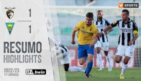 Highlights | Resumo: Portimonense 1-1 Estoril Praia (Liga 22/23 #11)