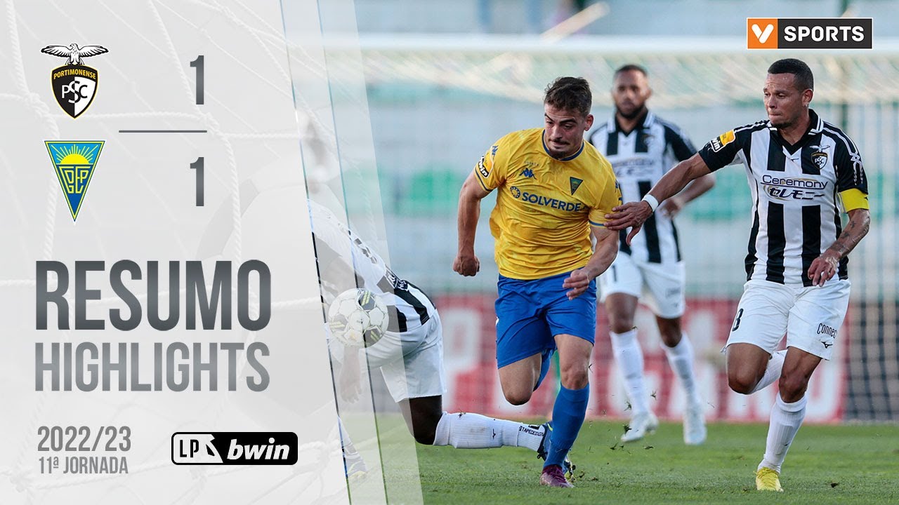 Highlights | Resumo: Portimonense 1-1 Estoril Praia (Liga 22/23 #11)