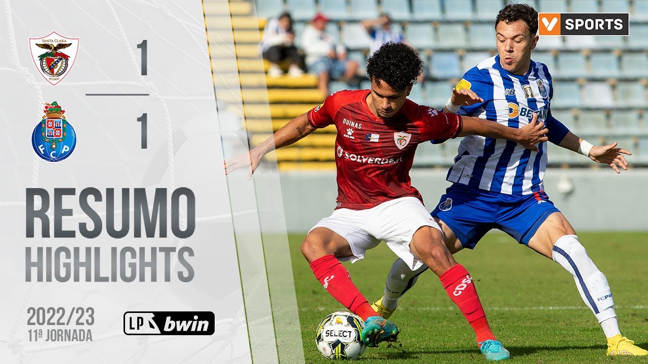 Highlights | Resumo: Santa Clara 1-1 FC Porto (Liga 22/23 #11)