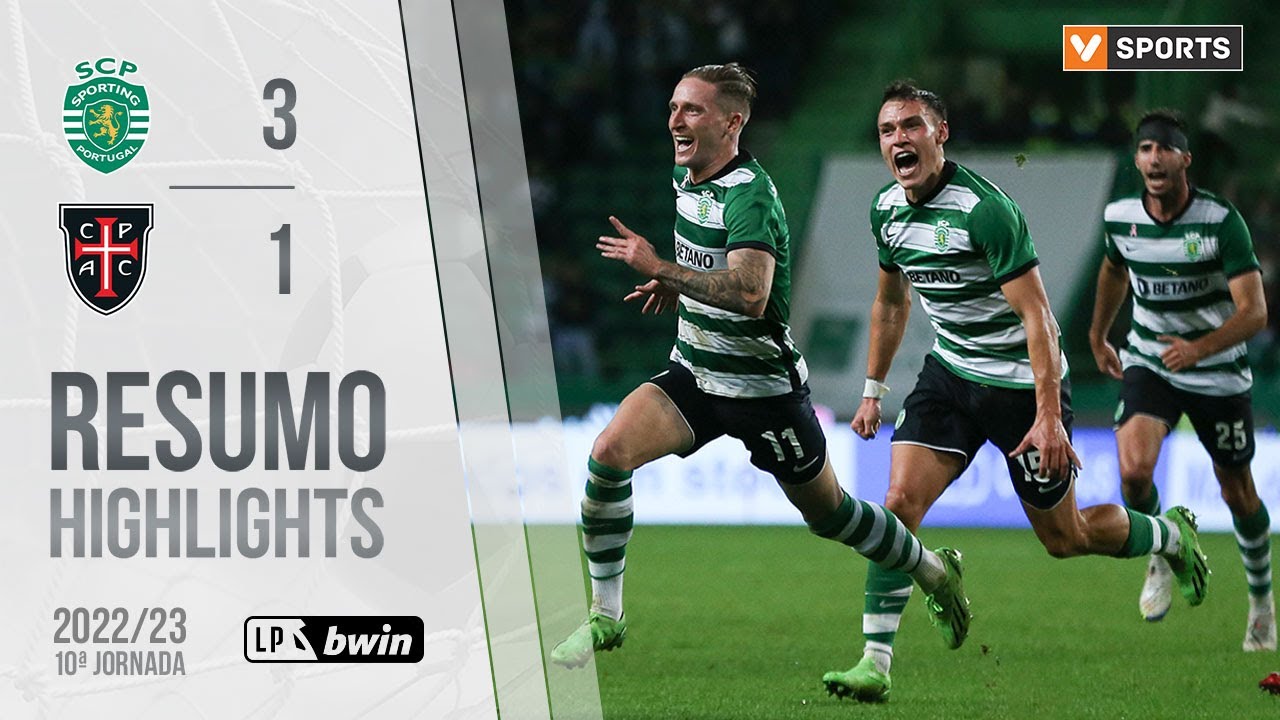 Highlights | Resumo: Sporting 3-1 Casa Pia AC (Liga 22/23 #10)