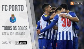 FC Porto: Golos até à 13.ª jornada (Liga 2022/2023)