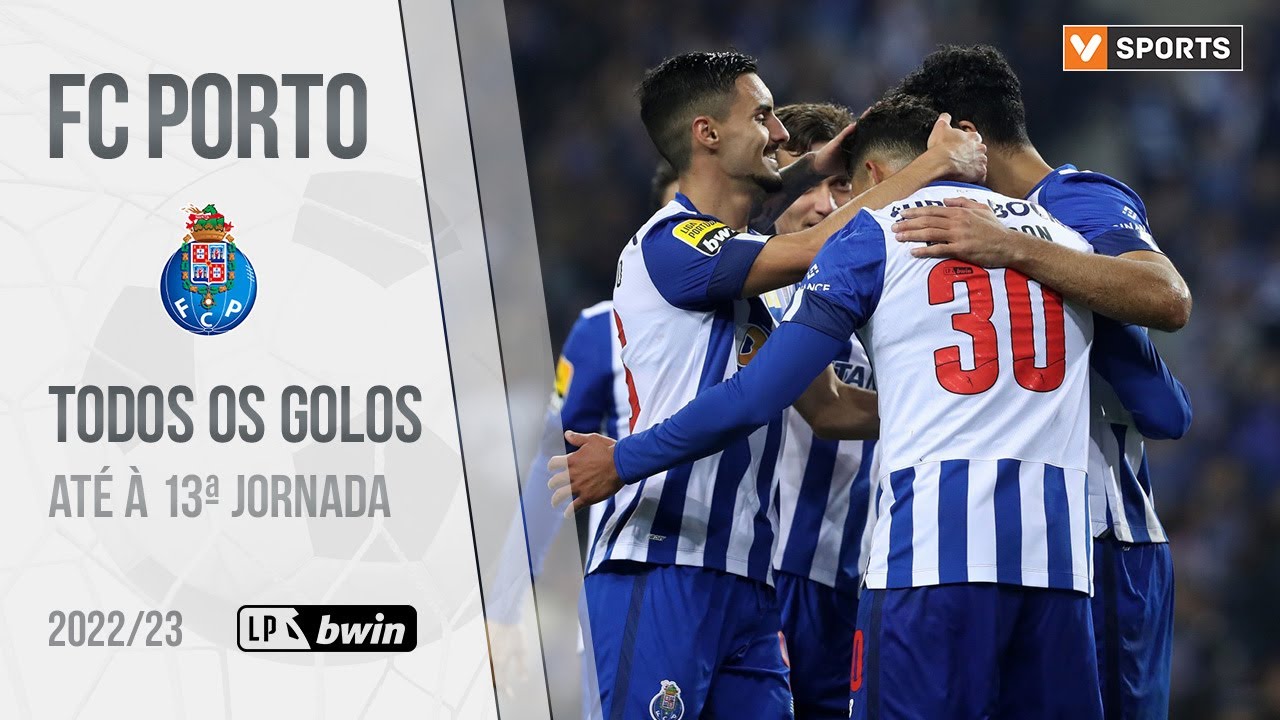 FC Porto: Golos até à 13.ª jornada (Liga 2022/2023)