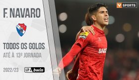 Fran Navarro (Gil Vicente): Golos até à 13.ª jornada (Liga 2022/2023)