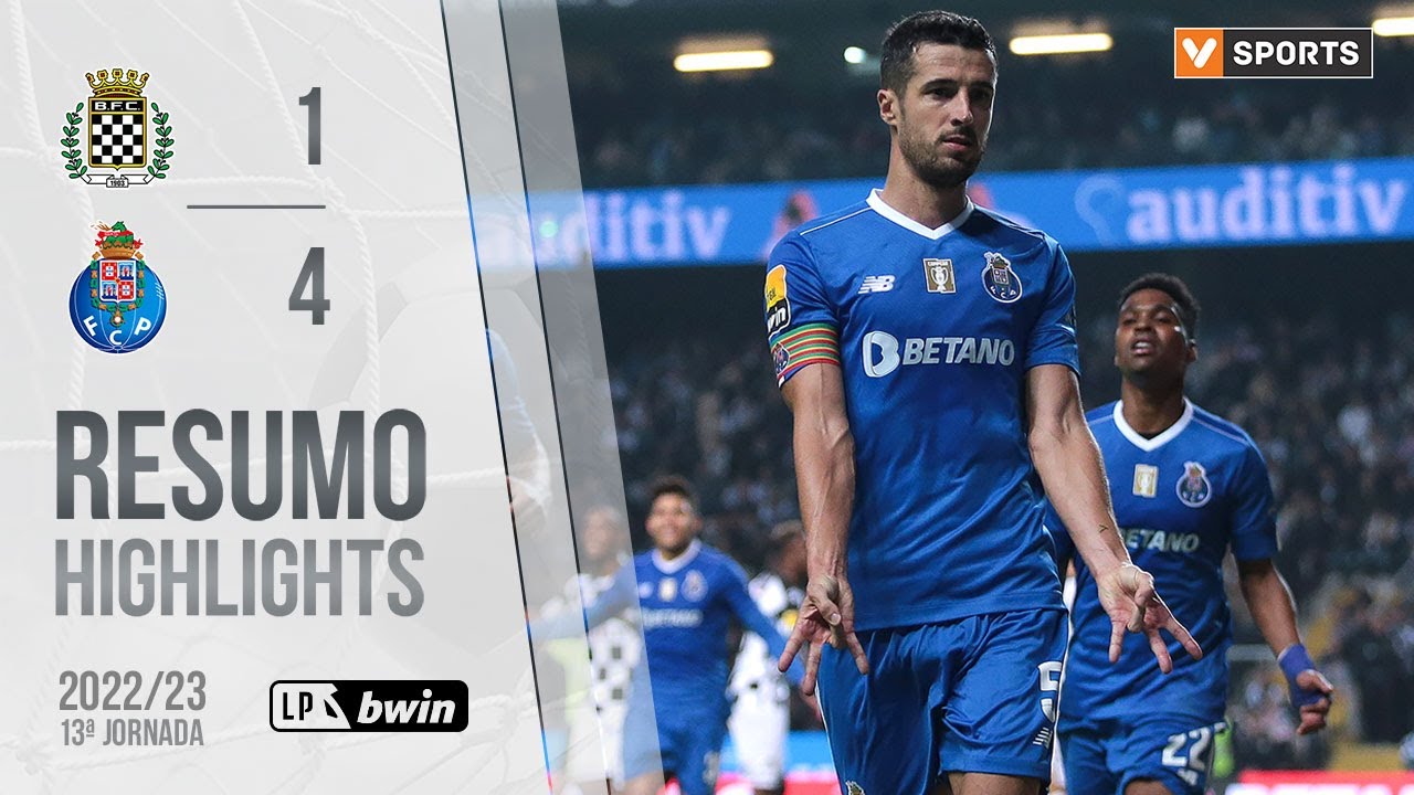 Highlights | Resumo: Boavista 1-4 FC Porto (Liga 22/23 #13)