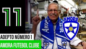 O adepto número 1 do Amora FC