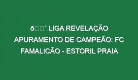 🔴 LIGA REVELAÇÃO APURAMENTO DE CAMPEÃO: FC FAMALICÃO – ESTORIL PRAIA