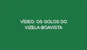 Vídeo: Os golos do Vizela-Boavista