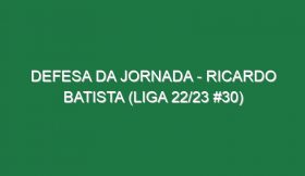 Defesa da jornada – Ricardo Batista (Liga 22/23 #30)