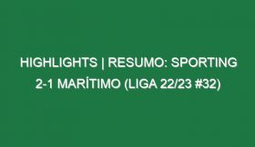 Highlights | Resumo: Sporting 2-1 Marítimo (Liga 22/23 #32)