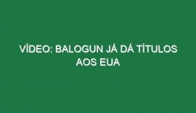 Vídeo: Balogun já dá títulos aos EUA