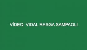 Vídeo: Vidal rasga Sampaoli