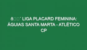 🔴 LIGA PLACARD FEMININA: ÁGUIAS SANTA MARTA – ATLÉTICO CP