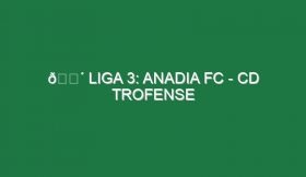 🔴 LIGA 3: ANADIA FC – CD TROFENSE