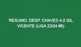 Resumo: Desp. Chaves 4-2 Gil Vicente (Liga 23/24 #8)