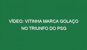 Vídeo: Vitinha marca golaço no triunfo do PSG