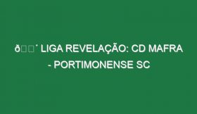 🔴 LIGA REVELAÇÃO: CD MAFRA – PORTIMONENSE SC