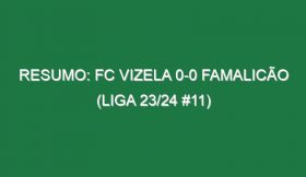 Resumo: FC Vizela 0-0 Famalicão (Liga 23/24 #11)