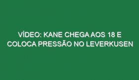 Vídeo: Kane chega aos 18 e coloca pressão no Leverkusen