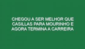 Chegou a ser melhor que Casillas para Mourinho e agora termina a carreira