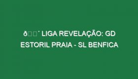 🔴 LIGA REVELAÇÃO: GD ESTORIL PRAIA – SL BENFICA