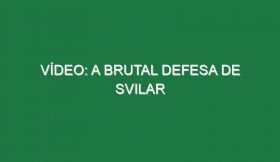 Vídeo: A brutal defesa de Svilar