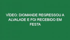 Vídeo: Diomande regressou a Alvalade e foi recebido em festa