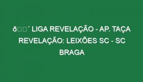 🔴 LIGA REVELAÇÃO – AP. TAÇA REVELAÇÃO: LEIXÕES SC – SC BRAGA