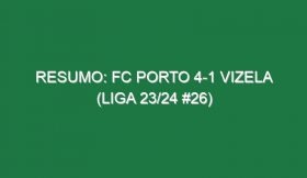 Resumo: FC Porto 4-1 Vizela (Liga 23/24 #26)