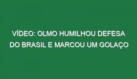 Vídeo: Olmo humilhou defesa do Brasil e marcou um golaço