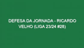 Defesa da jornada – Ricardo Velho (Liga 23/24 #28)