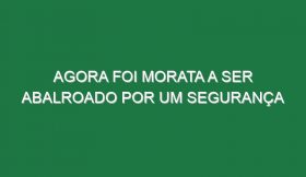 Agora foi Morata a ser abalroado por um segurança