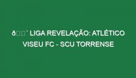 🔴 LIGA REVELAÇÃO: ATLÉTICO VISEU FC – SCU TORRENSE